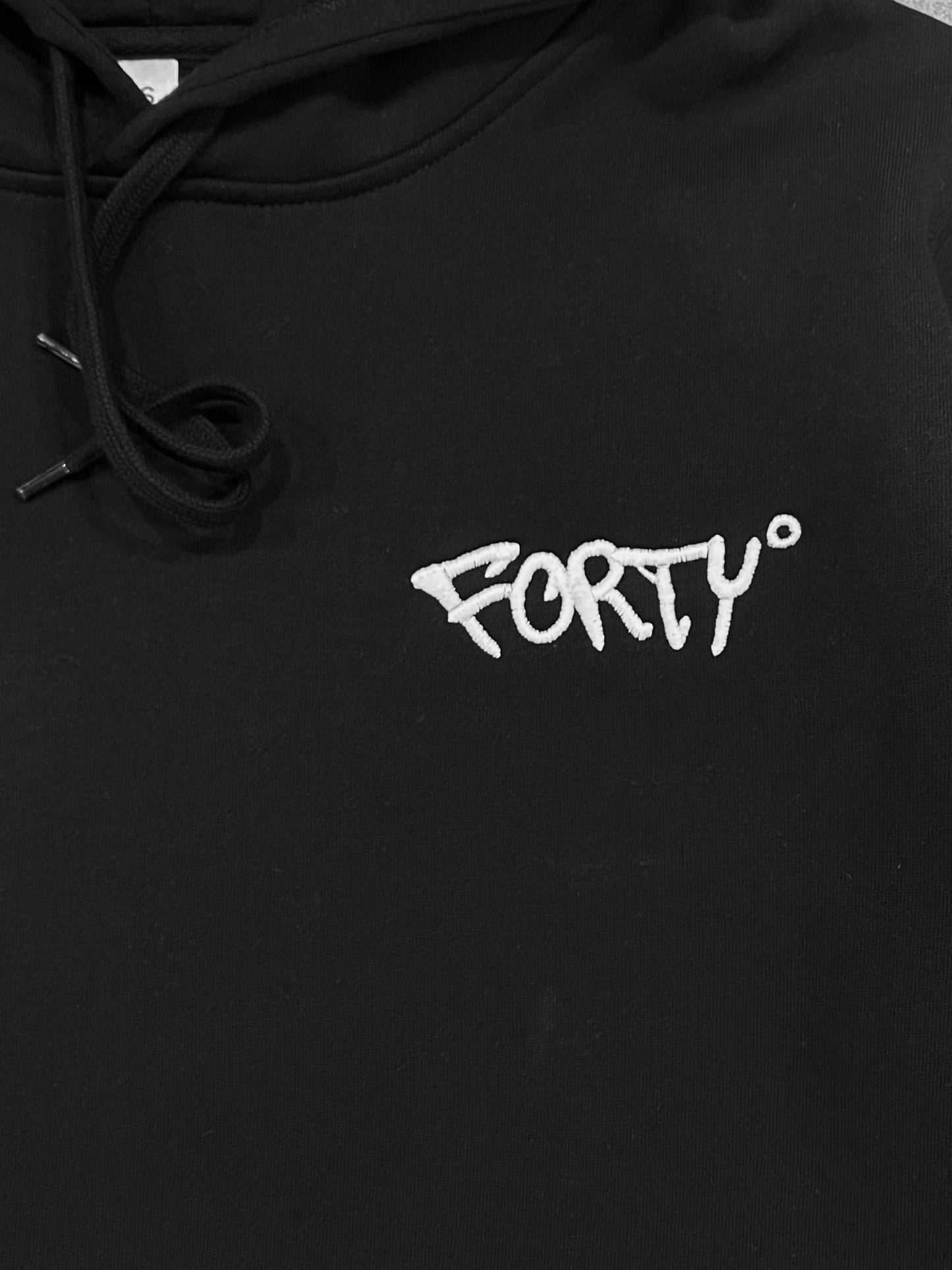 Embroidered Logo Hoodie