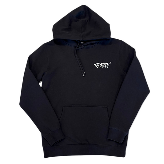 Embroidered Logo Hoodie
